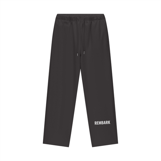 Pantalones rectos con forro polar