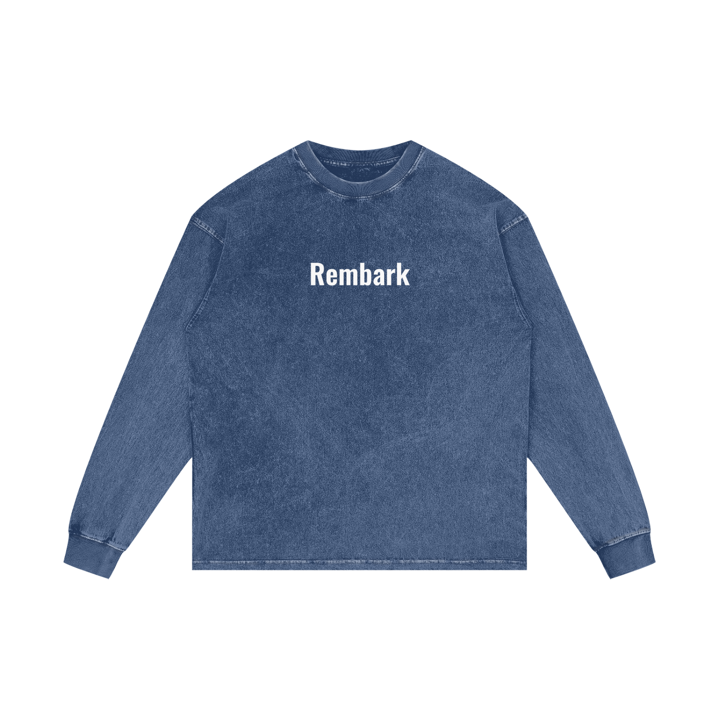 Acid Wash Oversize Long Sleeve T-Shirt